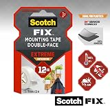 Scotch FIX Extreme Interior Mounting Tape PGS05-1918-P 19mm x 1.8m Grey view 2
