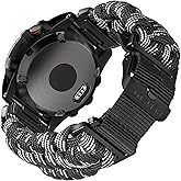 Compatible With Garmin, Paracord Watch Band Sports Strap For Fēnix/Forerunner/Vivoactive/Approach/MARQ/quatix/D2 Series Tough Replacement Band For Men