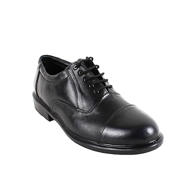 oxford pattern black shoes