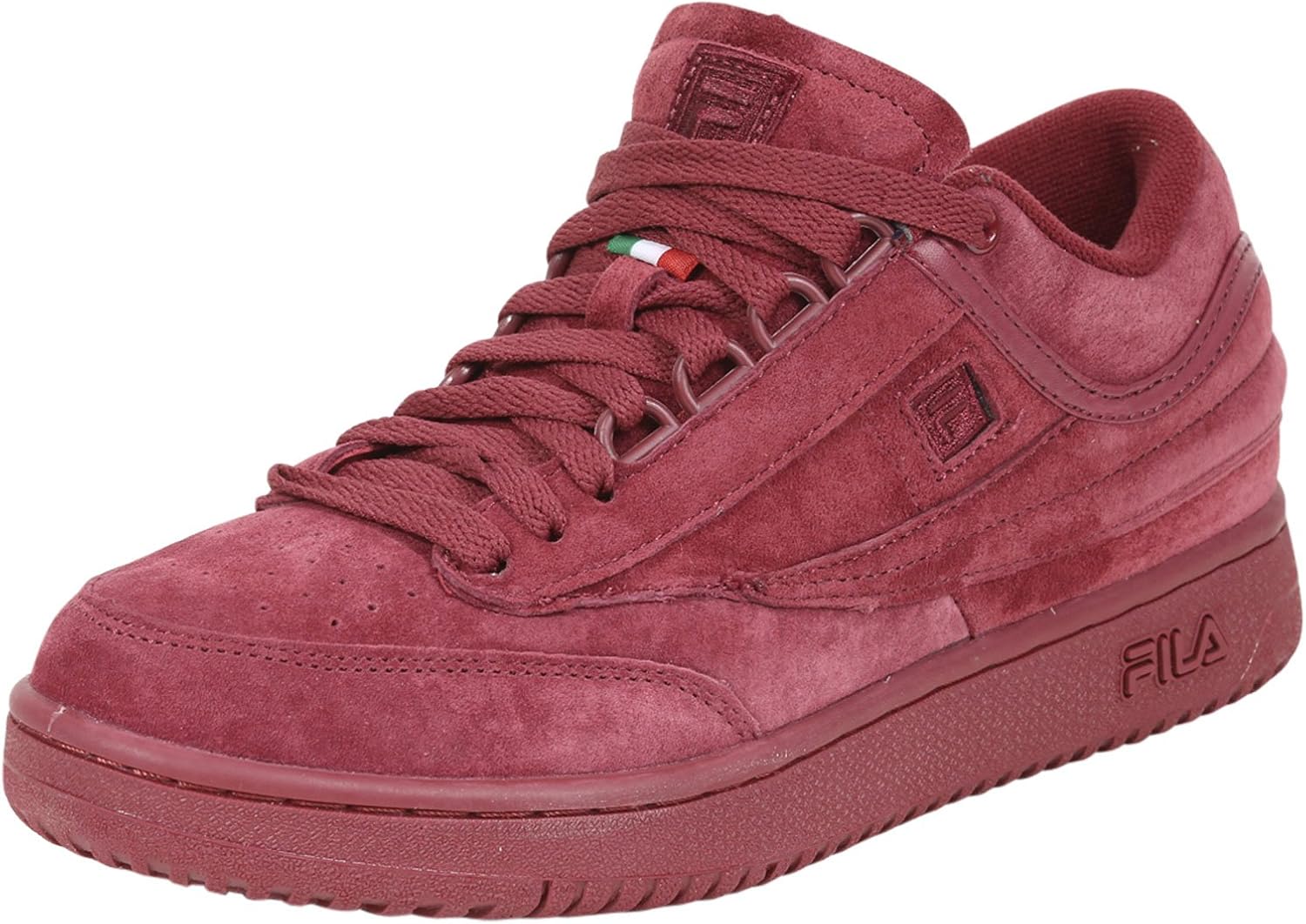 fila shoes maroon