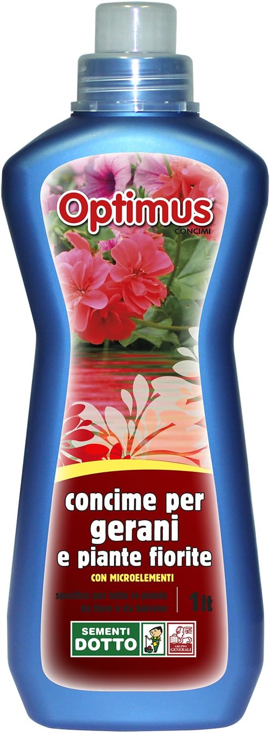 Sdd 50110110 Optimus Geraniums and Plants Liquid Fertilizer Flowery, Green