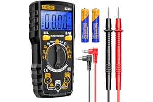 Digital Multimeter Voltage Tester,Volt Meter,Measures AC/DC Current/Voltage,NCV,Diode and Continuity,Resistance,Frequency for