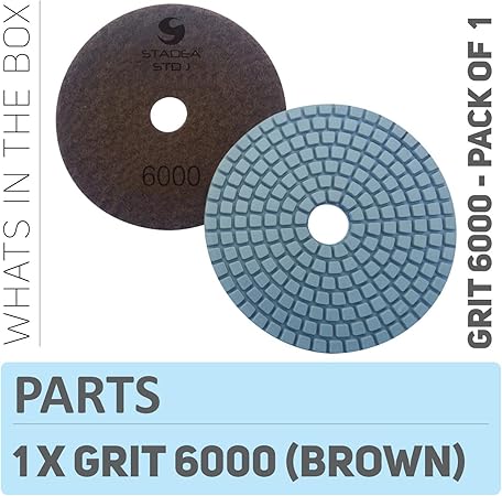 Stadea Ppw111d Diamond Polishing Pads 4 Inch For Concrete