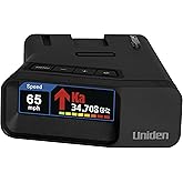 Uniden R7 Extreme Long-Range Laser-Radar Detector, Built-in GPS w/ Real-Time Alerts, Dual-Antennas Front &amp; Rear w/Directional Arrows, Voice Alerts, Red Light Camera and Speed Camera Alerts