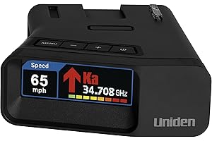 Uniden R7 Extreme Long Range Laser/Radar Detector, Built-in GPS w/Real-Time Alerts, Dual-Antennas Front & Rear w/Directional 