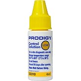 Prodigy 53310 Control Solution Low 4Ml, White, Yellow, Red