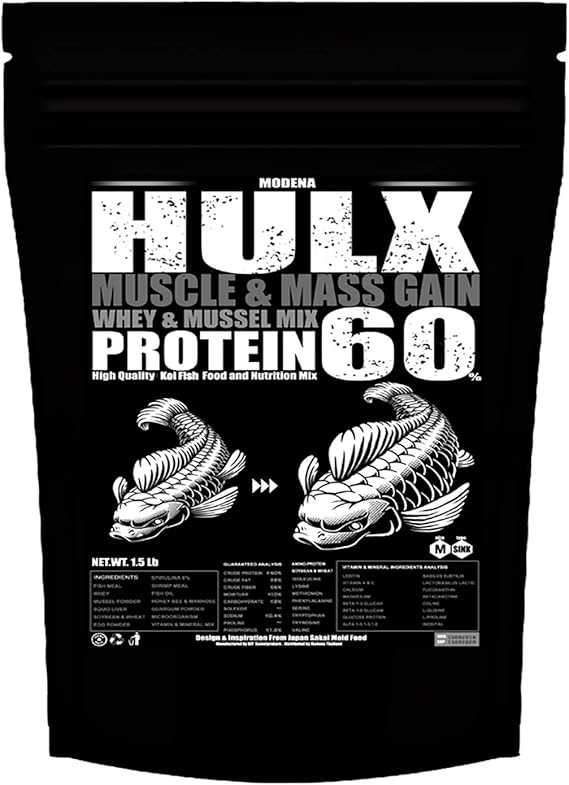 high protein fish food for ponds