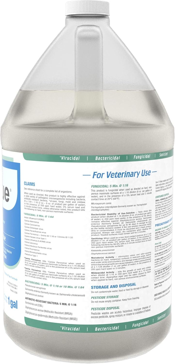 Pet Odor And Stain Removers : Rescue One-Step Disinfectant Cleaner & Deodorizer, Concentrate Bottle  (1 Gallon)