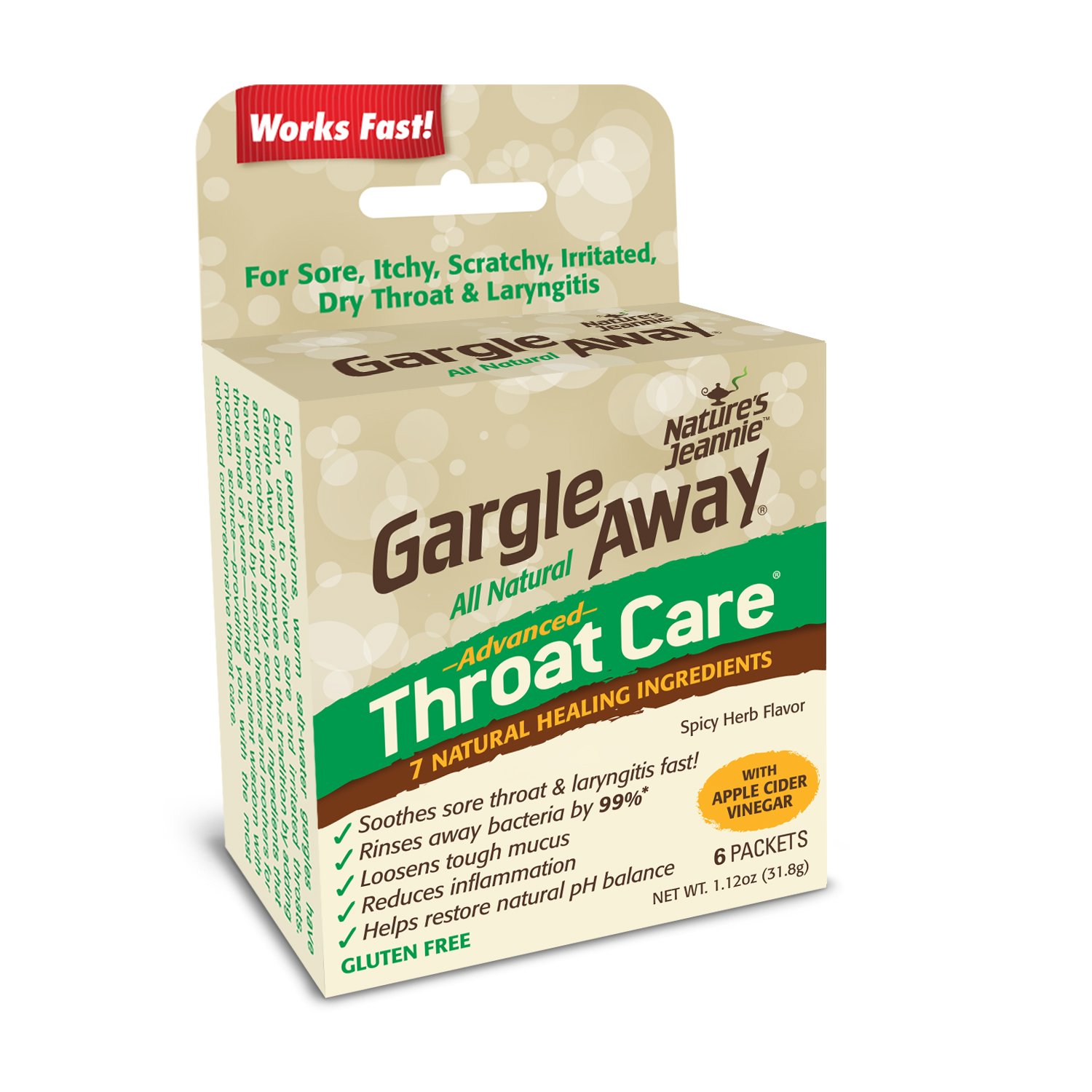 is gargling vinegar good for a sore throat