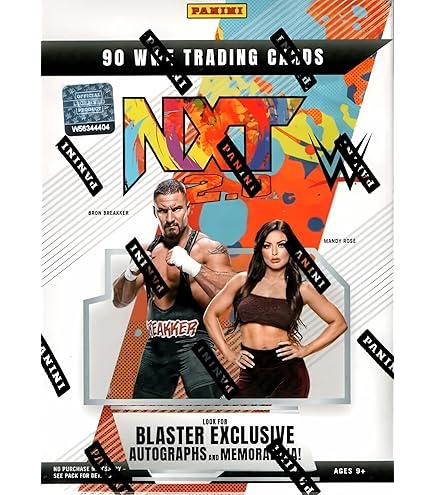 Amazon.com: 2022 Panini NXT WWE Blaster Box Factory Sealed