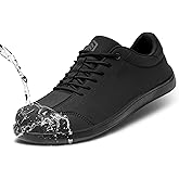 LARNMERN Steel Toe Shoes Men Waterproof Lightweight Comfortable Safety Work Sneakers Casual Walking Barefoot