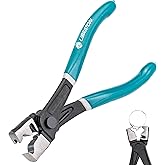 LIBRATON CV Boot Clamp Tool, Spring Clamp Pliers, CV Boot Clamp Pliers, 7" | Ear Clamp Pliers, Clic &amp; Clic-R Hose Clamp Pliers for Auto Car Maintenance, Hose Clamp Removal Installation Tool