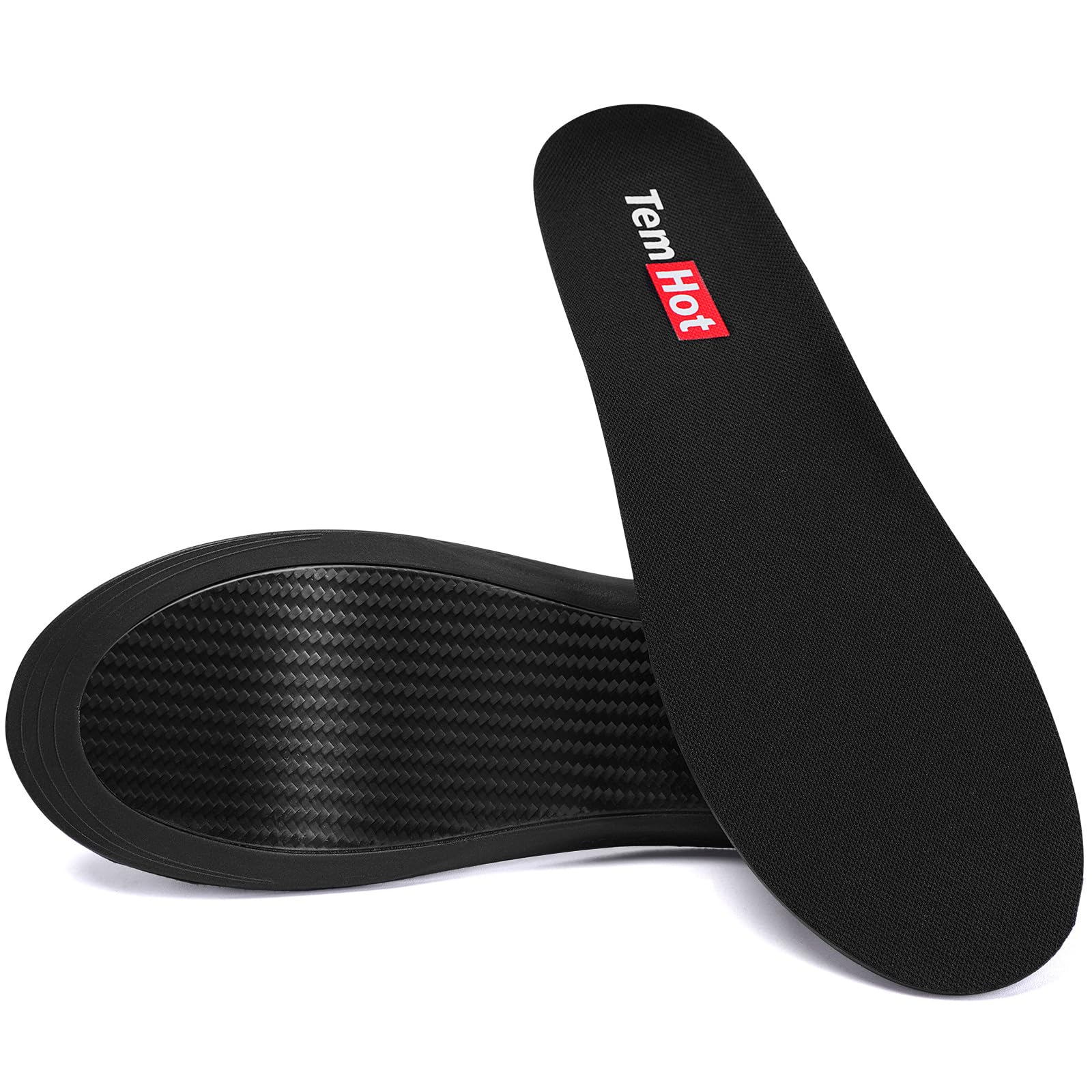TemHot Carbon Fiber Performance Insoles, Shock