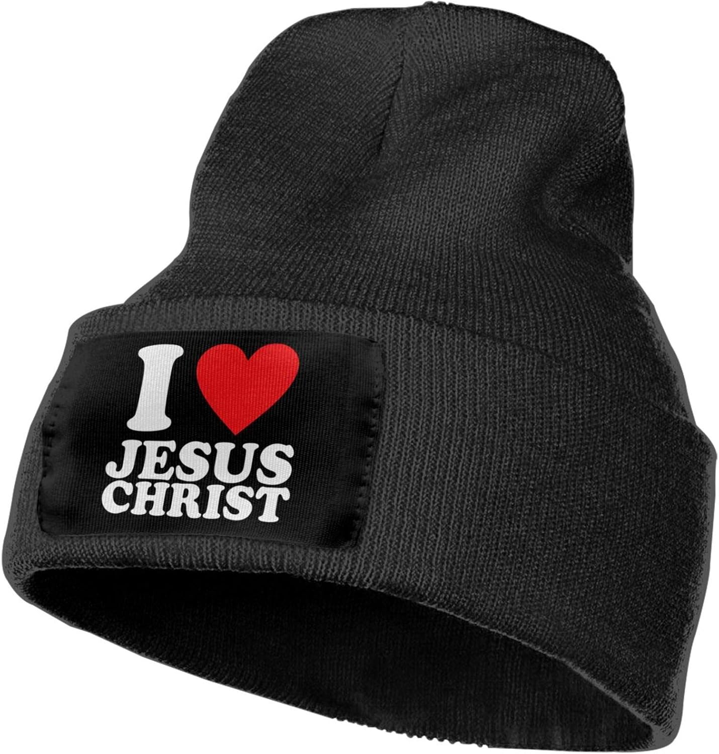 Jesus Christ, Jesus Love You Winter Soft Stretch Beanie Hat Warm Skull