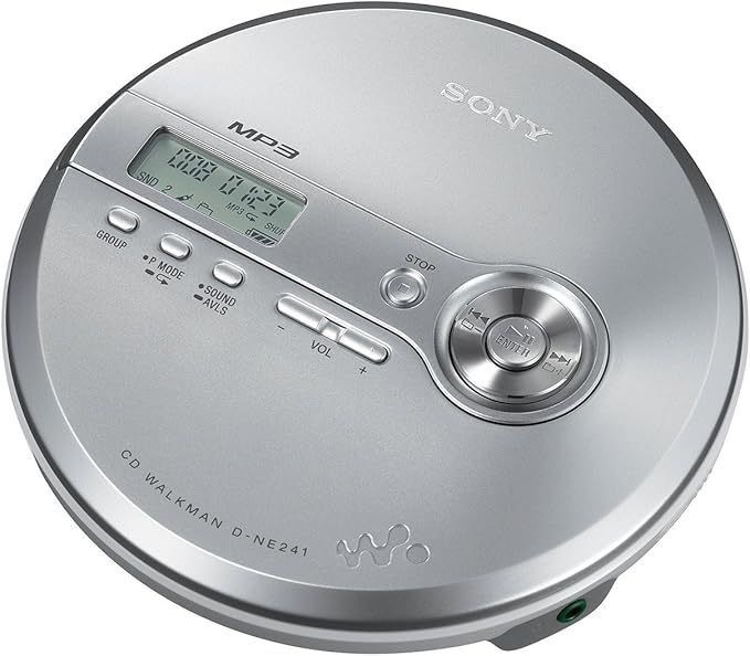 Sony Walkman DNE241S Tragbarer MP3CDPlayer silber Amazon.de Audio & HiFi
