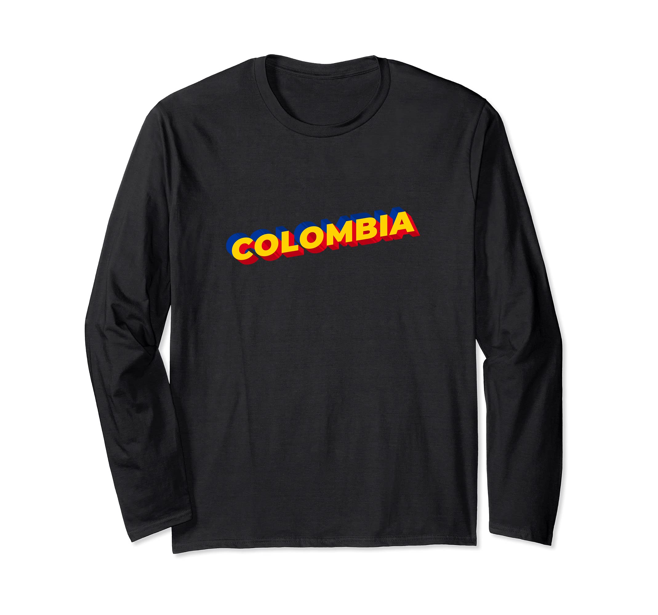Flag Colombia Long Sleeve T-Shirt