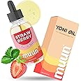 Muun Moisturizing Oil for Yoni - Ph Balance and Moisturizer and Soothes - Odor Eliminator Hygiene Intimate Deodorant for Women Herbal Blend Oil (Strawberry)