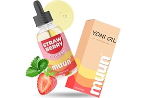 Muun Moisturizing Oil for Yoni - Ph Balance and Moisturizer and Soothes - Odor Eliminator Hygiene Intimate Deodorant for Women Herbal Blend Oil (Strawberry)