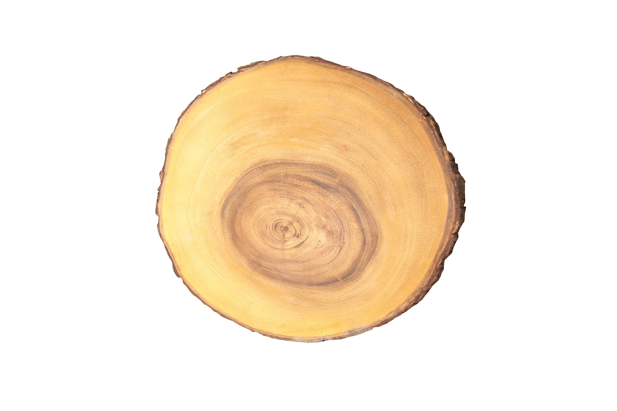 Rustica 25-30 cm Round Mango Wood Bark Board