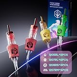 POSEIDON Wireless Tattoo Pen Kit 87Pcs 1800mAh Battery LED Display view 6