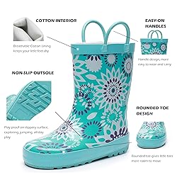 WTW Toddler and Kids Rain Boots Unisex-Child