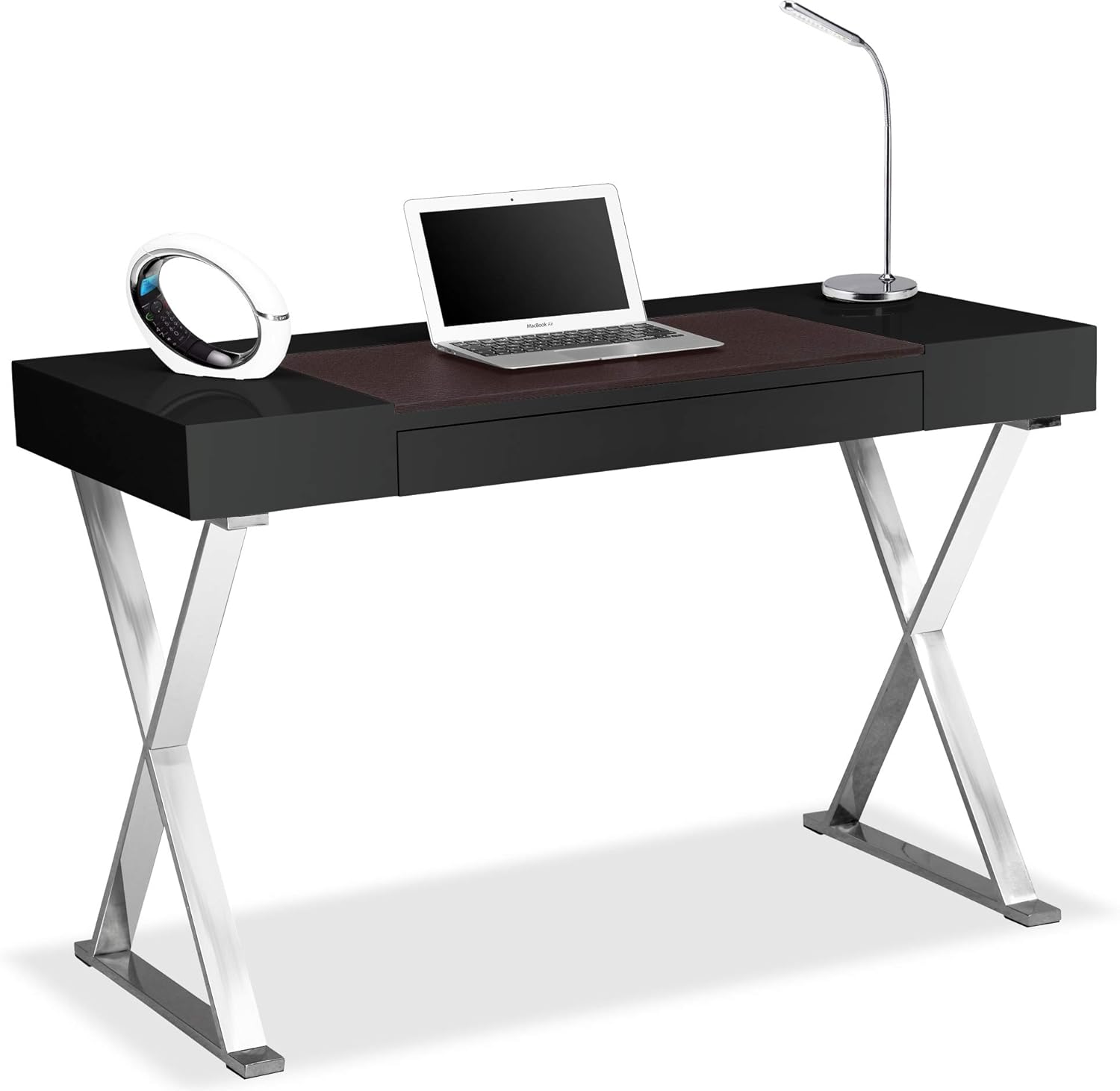 Centurion Supports ADONIS Gloss Black Ergonomic Home Office Luxury ...