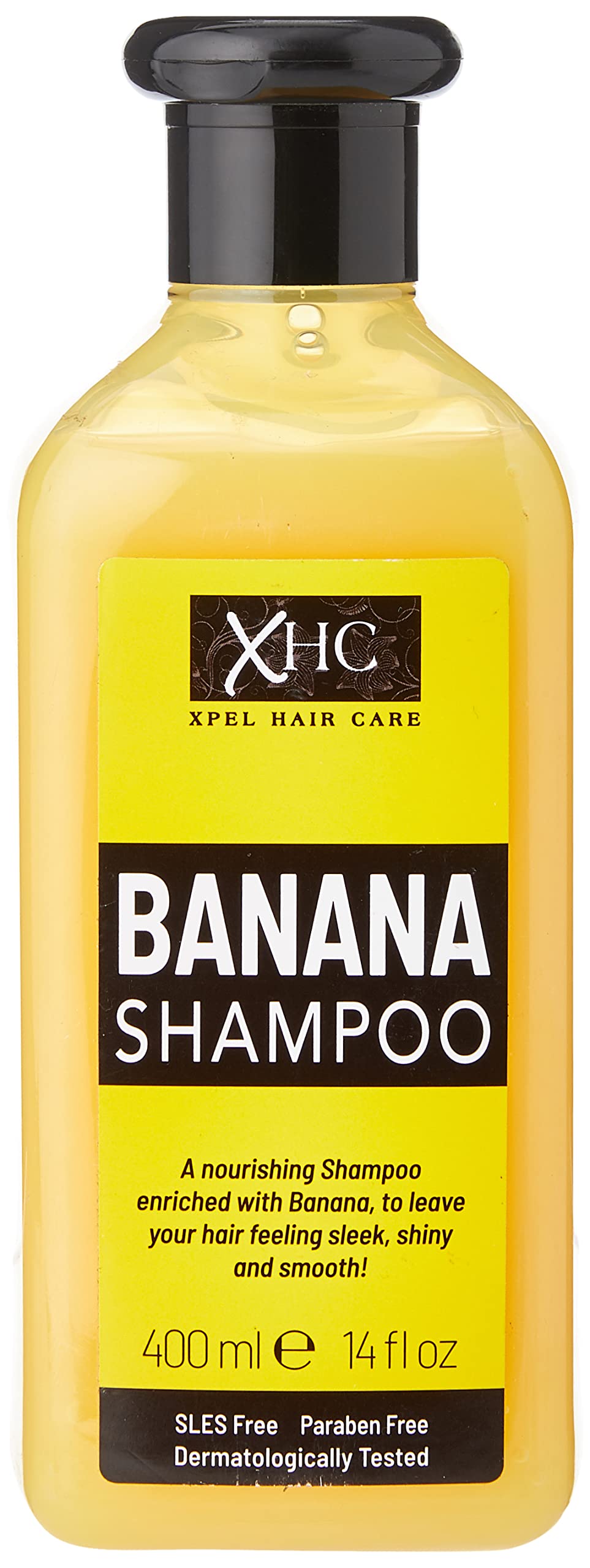 XHC Nourishing Banana Shampoo (Xpel Hair Care), 400 milliliters