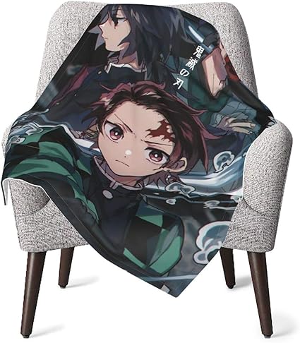 Amazon 鬼滅の刃 ブランケット 毛布 赤ちゃん ベビー やわらかい 肌触り良い あたたかい 軽量 シワにならない 毛玉にならない 毛羽落ちしにくい 静電気防止 通年使用 かわいい おしゃれ ママに人気 新生児 子供 大人 トラベル 車用 オフィス 出産のお祝い 102 76cm