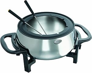 Rival Stainless Steel Electric Fondue Pot Set