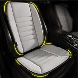 kingphenix Car Seat Cushion with Back Support Pillow Gray Memory Foam