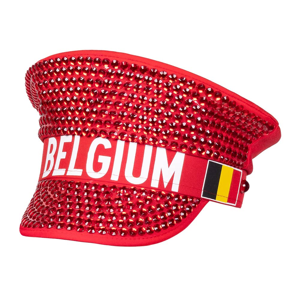 Boland 61931 1 Belgium Hat, Red, One Size