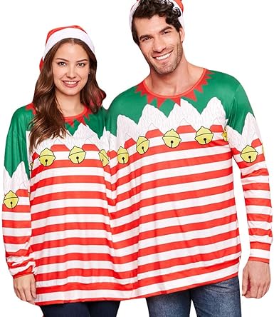 Navideño Mujer SuÃ©ter Feo Navidad Sudaderas De Navidad Para Parejas