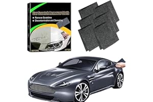 BEEPOW Nano Sparkle Cloth Car Scratch Remover, Nano Sparkle Cloth for Car Scratches, Magic Car Scratch Repair Cloth, Nano Cleaning Cloth Scratch Remover for Vehicles Car Paint Deep Scratches Repair (6PCS)