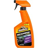 Armor All Multi-Purpose Car Cleaner Spray, New Car Scent, 16 Fl Oz | Interior car cleaner for dashboards, vinyl, clear plastics, carpet and fabric, stain-removing formula car spray