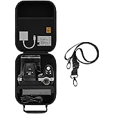 HESPLUS Camera Case for Kodak PIXPRO AZ528/AZ255/AZ405/AZ425/AZ401 Digital Camera, Travel Camera Bag Protective Case with Adjustable Shoulder Straps - Black (CASE ONLY)