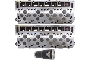 DK ENGINE PARTS 2 x NEW Improved 6.0 6.0L Ford Powerstroke Diesel LOADED O-RING 18mm Cylinder Head PAIR 2003-07 No Core (18MM O-ring)