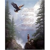 Salmo 91 en Español para Pared - Uplifting 16'' x 20'' Print with Striking Visuals and a Prayer for Protection - Motivational Wall Decor for the Faithful and Those Seeking Psalm 91 Gifts - Psalm 91