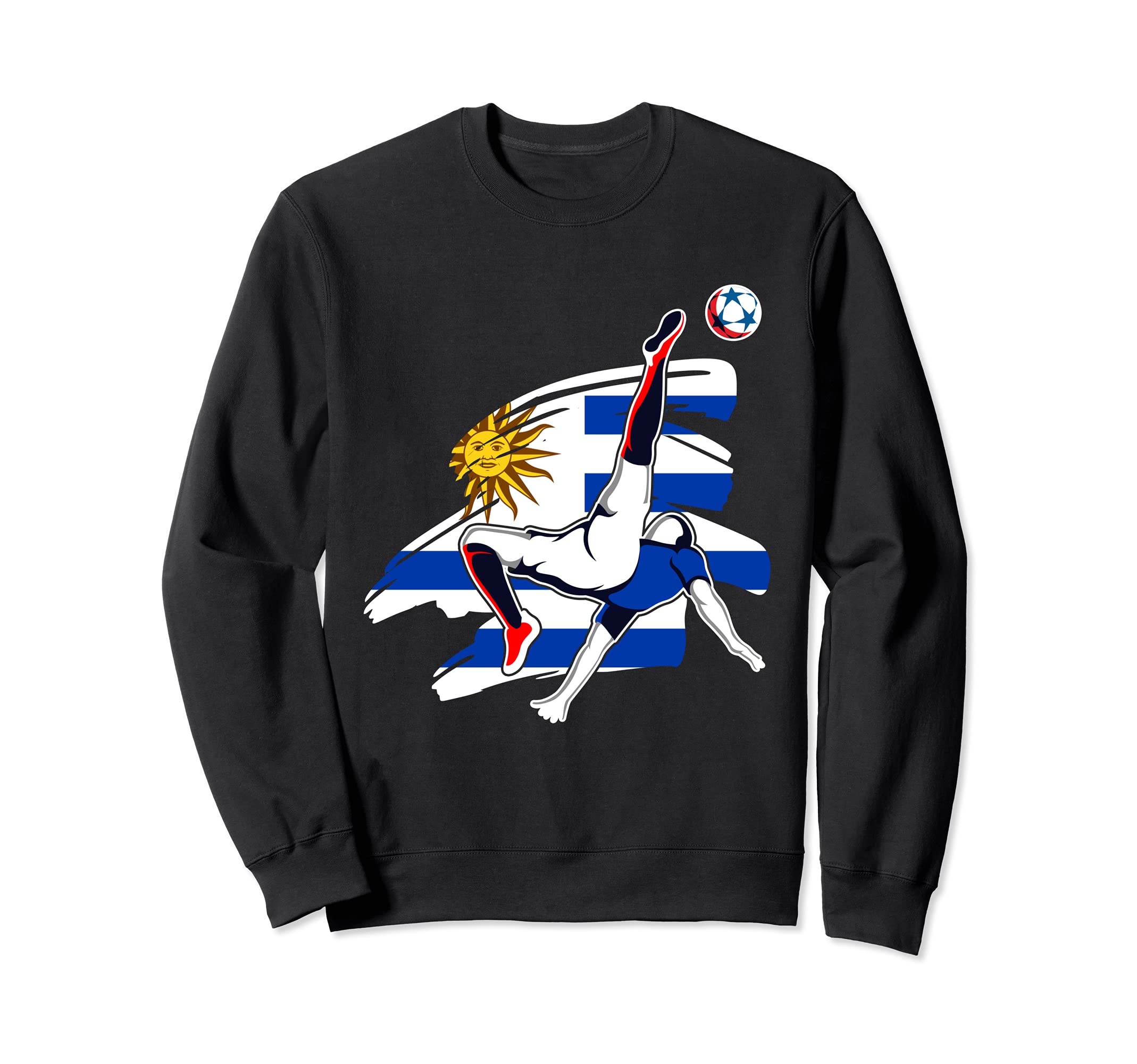 Proud Uruguay Soccer Fans Jersey - Uruguayan Football Lovers Sweatshirt
