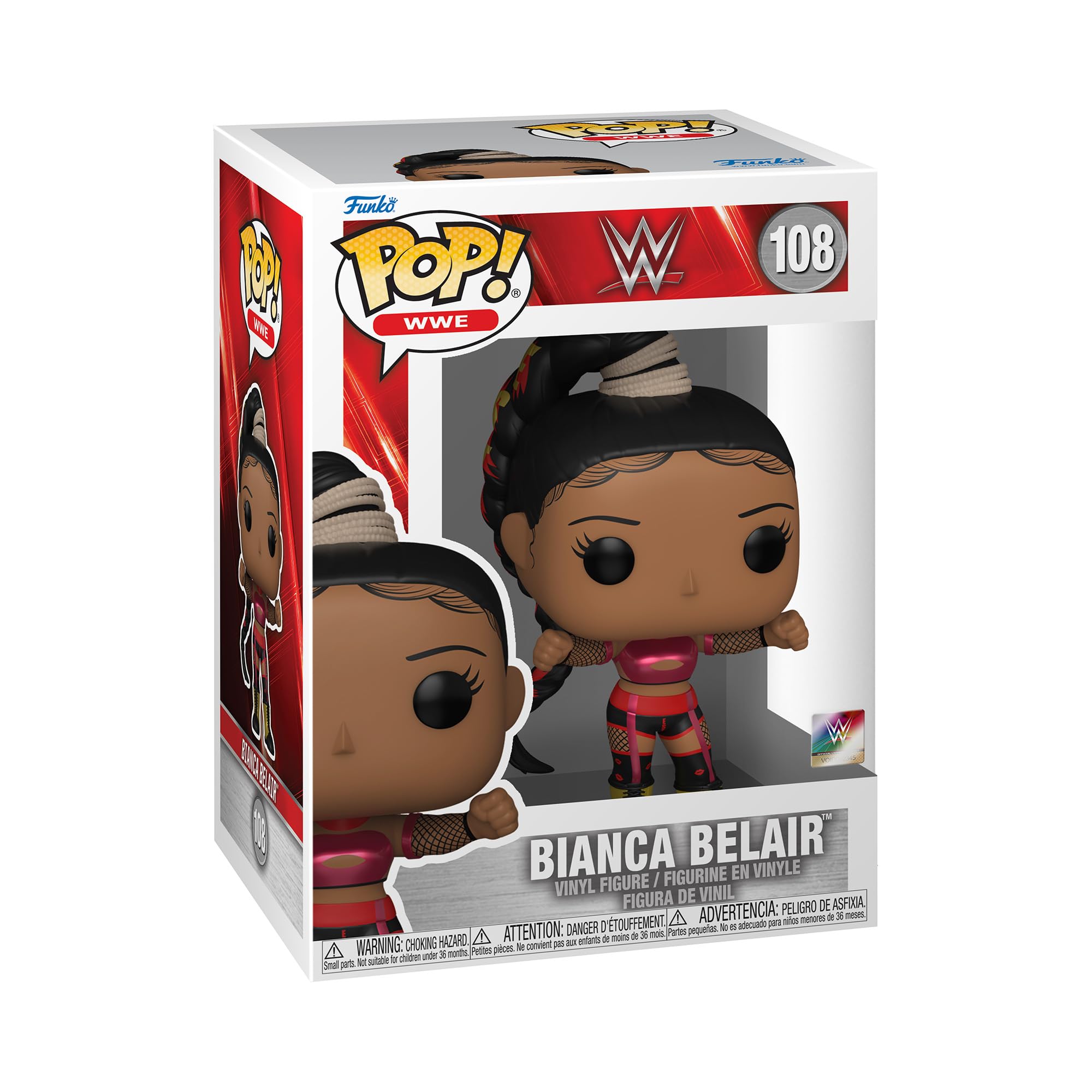 Funko POP! WWE: Bianca Bel Air Belair WM38 - Collectable Vinyl Figure - Gift Idea - Official Merchandise - Toys for Kids & Adults - Sports Fans - Model Figure for Collectors and Display