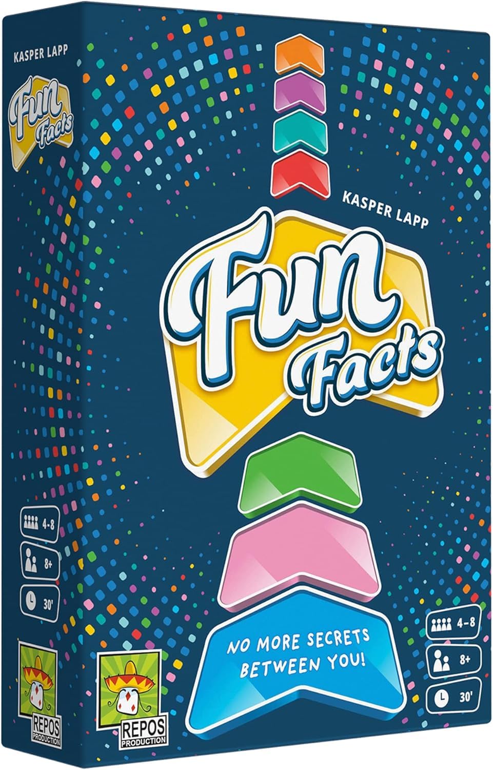 Repos Production | Fun Facts | Cooperative Party Game | Ages 8+ | 4-8 Players |30 Minutes Average Playing Time