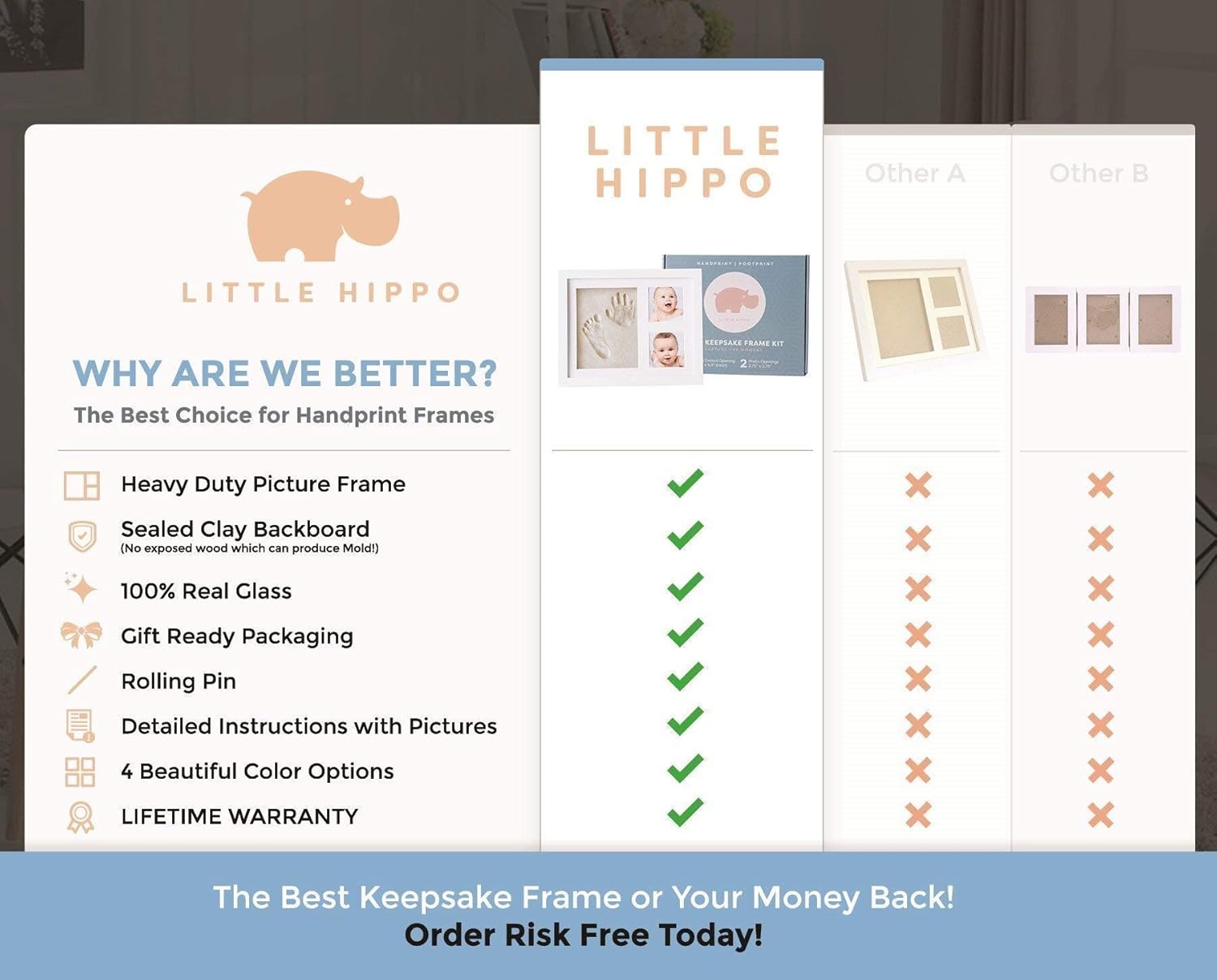 baby handprint kit by little hippo