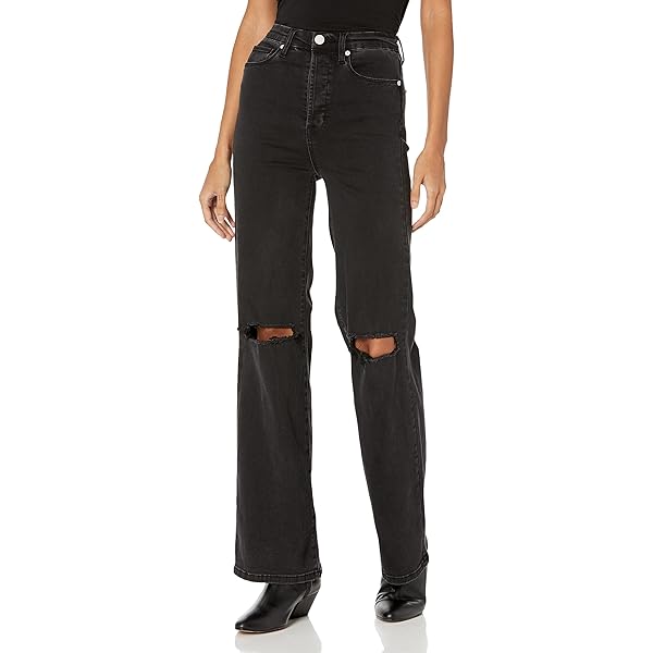(取寄) エリオット ローレン レディース ウォッシュド ブラック デニム - ワイド レッグ 5 ポケット ジーンズ Elliott Lauren womens Washed Black Denim - Wide Leg 5 Pocket Jeans Black Elliott Lauren Womens Washed Black Denim - Wide Leg 5 Pocket Jeans
