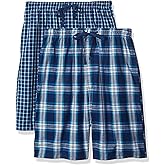 Hanes mens 2-pack Woven Pajama Short