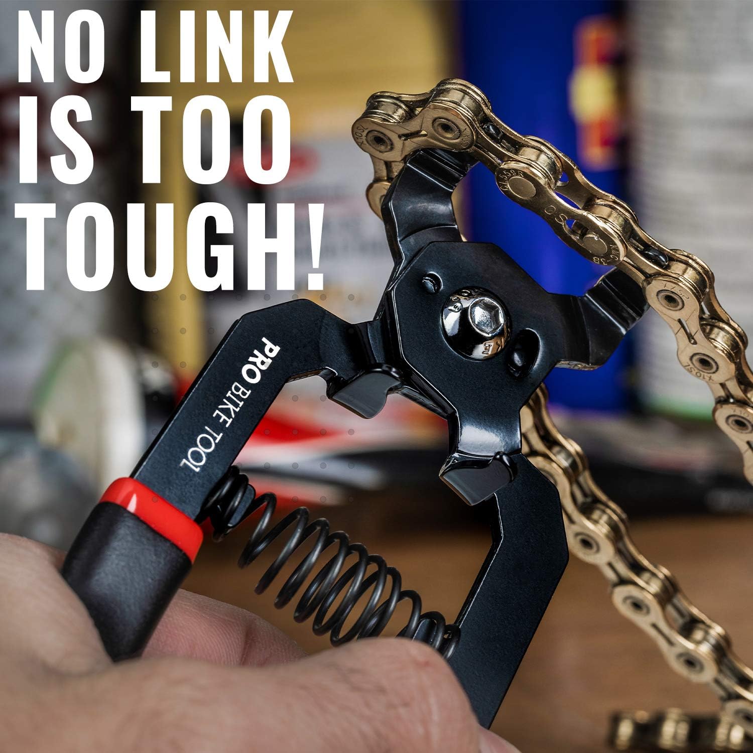 PRO BIKE TOOL 2-in-1 Master Link Chain Pliers - Replace Chain Links - All Speed Chains, Missing Links - Quick & Easy - Bicycle Repair Kit for Road and Mountain Bikes: Home Improvement