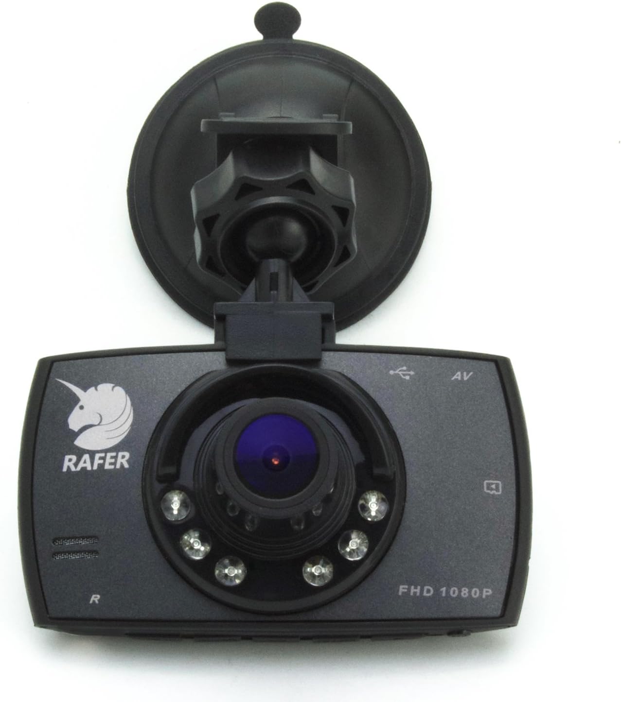 Rafer R-D8 Standalone Driving Recorder 6-layer Glass 150° Degree Wide Angle lens Parking monitor Car Camera with Night Vision 1080P HD Video G-Sensor Motion Detection 2.7inch TFT LCD Screen loop recorder