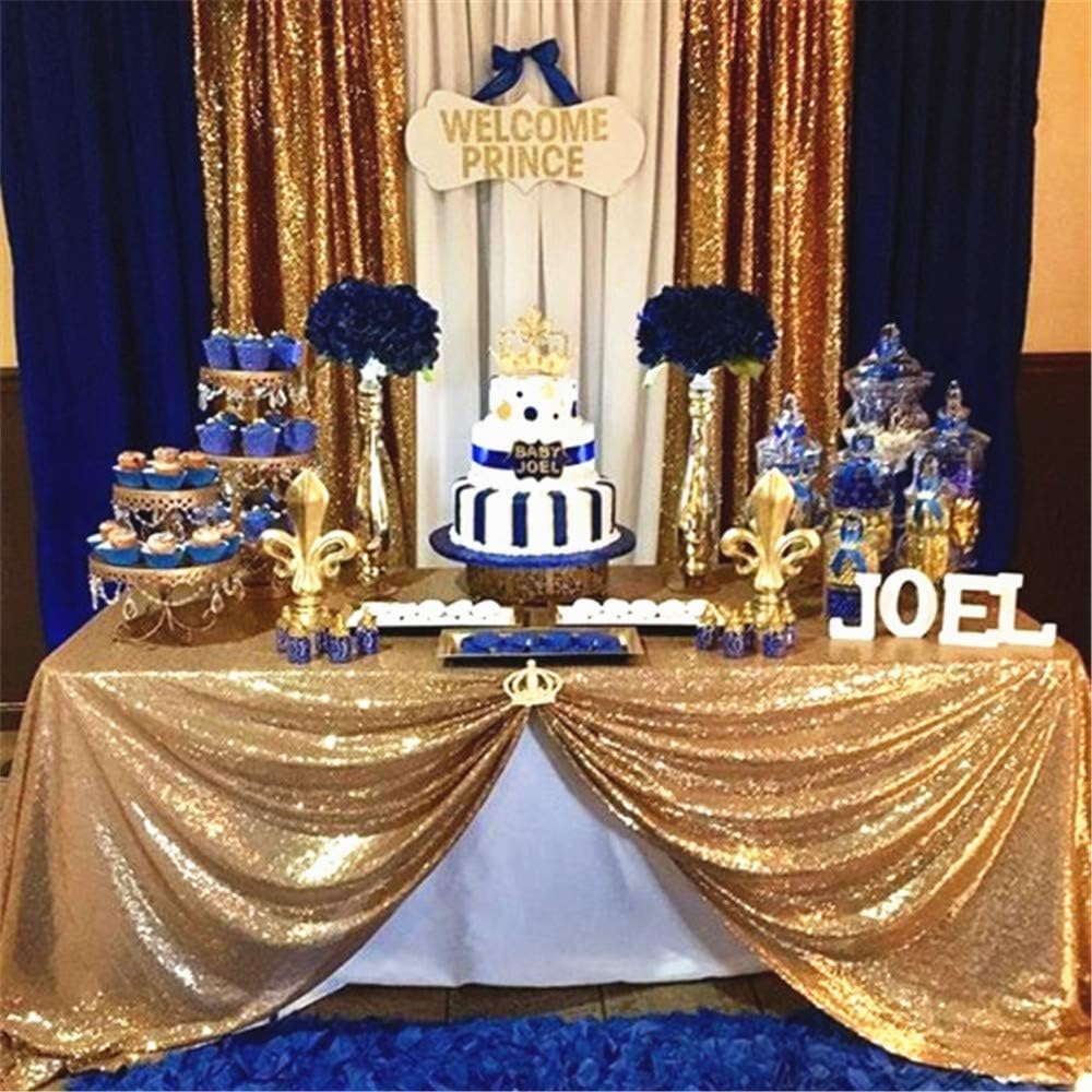 Best black table cloth sparkly