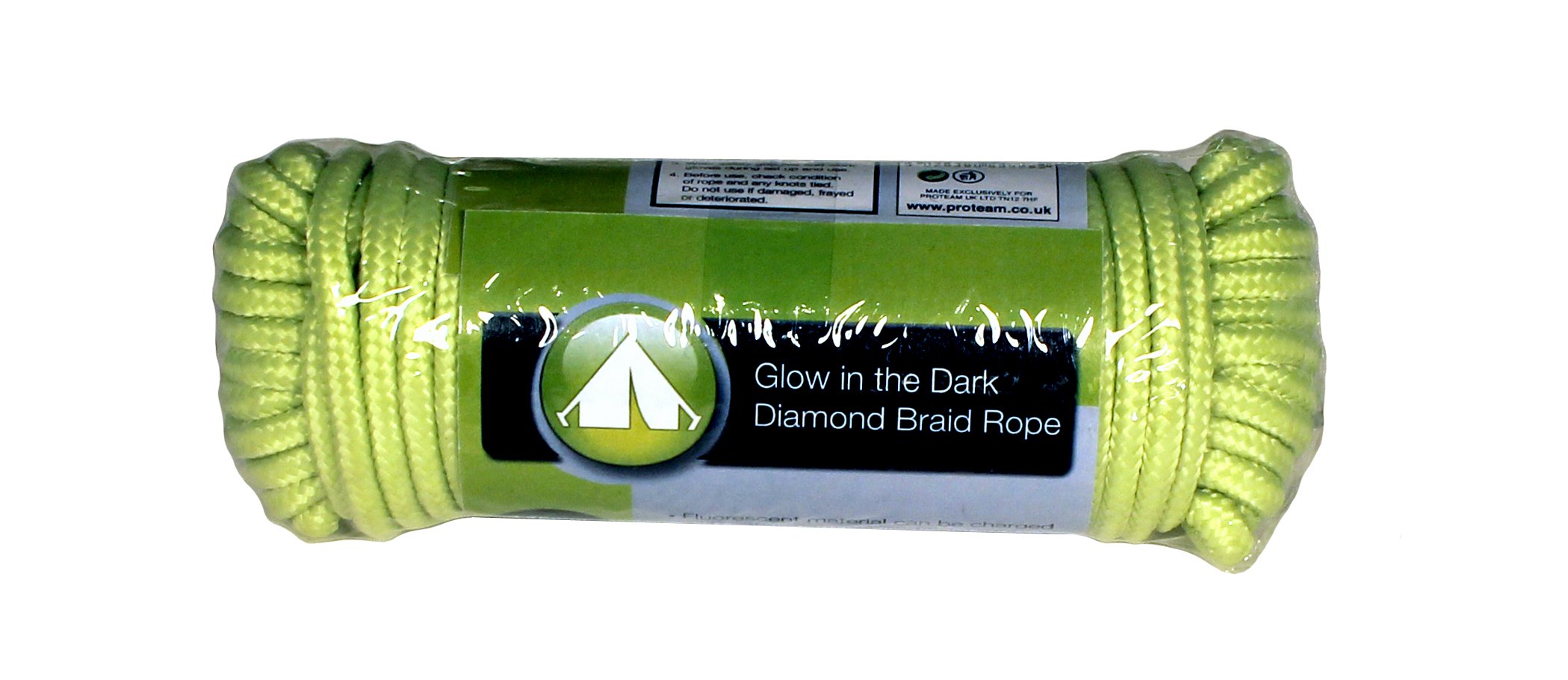 Yellowstone Glow In The Dark Rope - 3/16-Inch