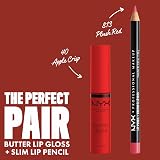 NYX Butter Gloss Apple Crisp Lip Gloss 0.23 oz Nude Pink Shine view 4
