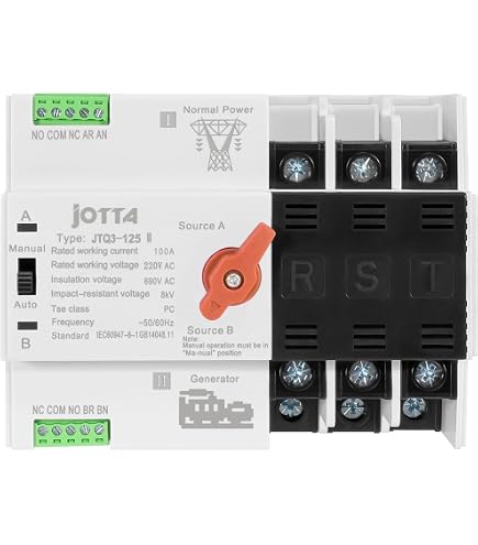 JOTTA-Interruptor de transferencia automática Mini ATS, interruptores