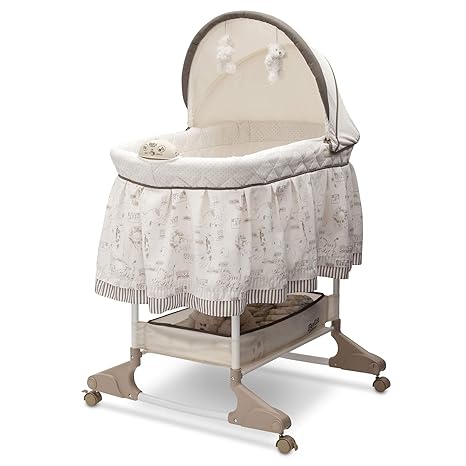 delta playtime jungle rocking bassinet manual